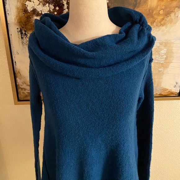 Free People cowl neck / turtleneck long sleeve sweater size XS ~ - Picture 12 of 14